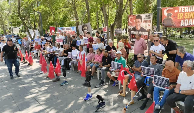 TBMM’ye yürümek isteyen gazilere polis ablukası!