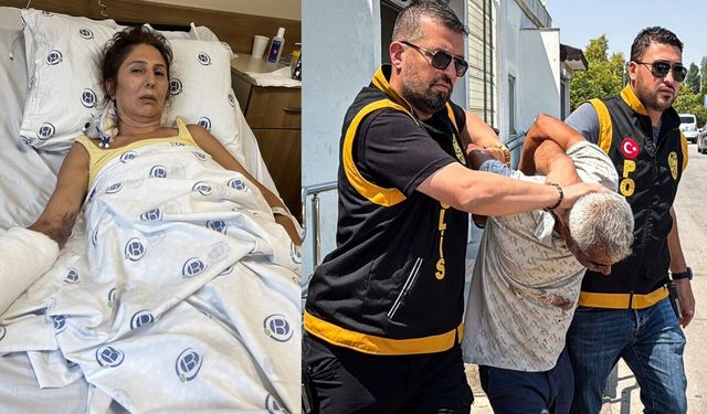 Kefen gönderen eski eşin 8 bıçak darbesiyle ağır yaraladığı Ayşe ölüm korkusu içinde