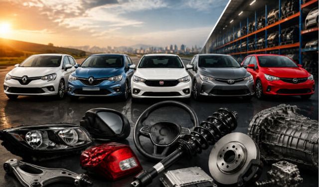 En Çok Tercih Edilen Otomobilleri İçin Çıkma Parça Rehberi: Clio, Megane, Egea ve Daha Fazlası
