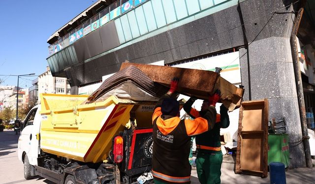 Çankaya Belediyesi'nden hacimli atık uyarısı: 8 bin 687 TL ceza uygulanacak