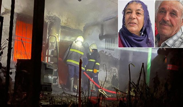 Yanan evde ölü bulunan çiftin vücutlarında kurşun izi tespit edildi: Altınlar kayıp!