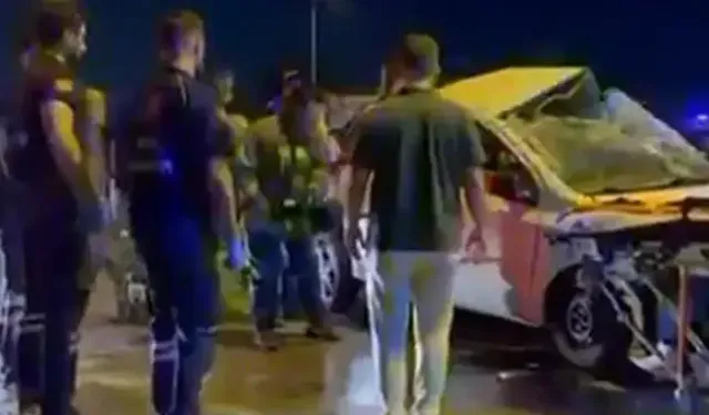 Bursa'da otomobiller çarpıştı: 1 ölü, 1 ağır yaralı
