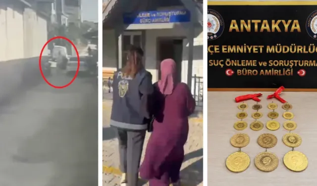 Yola düşen altın kesesini alıp kaçan şüpheli evinde yakalandı!