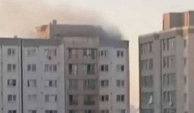 Esenyurt'ta otopark yangını 28 katlı binaya sıçradı