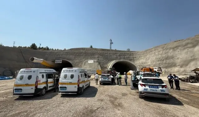 Gaziantep'teki tünel inşaatında yaşanan iş kazasında 1 işçi hayatını kaybetti