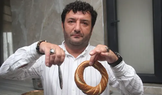 Bu da hamsili simit: 'Balık ekmek oluyorsa balık simit neden olmasın?'