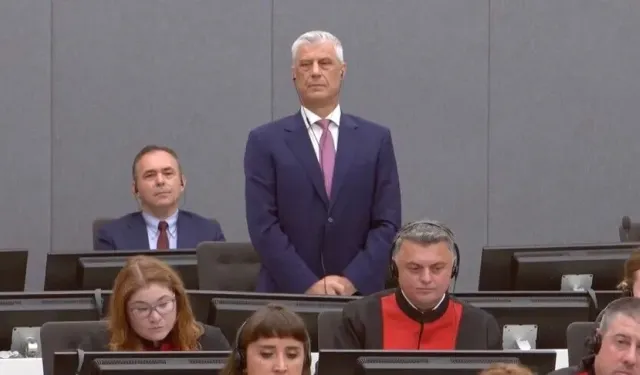 Lahey'de yargılanan eski Kosova Cumhurbaşkanı Thaçi’ye 25 yıl hapis cezası