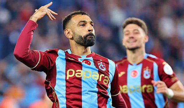 Mohamed Salah'ın yıldızlaştığı maçta Trabzonspor Galatasaray'ı farklı yendi