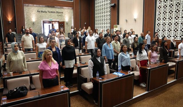 Keçiören Belediyesi personeline su verimliliği eğitimi