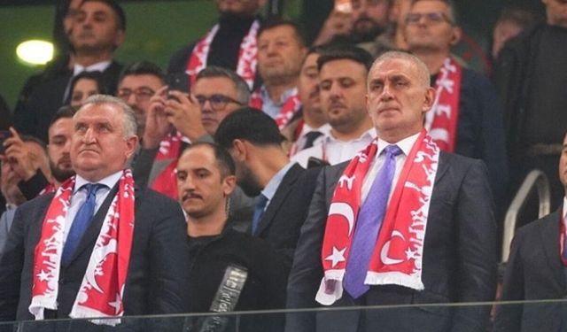 TFF Başkanı İbrahim Hacıosmanoğlu, 'istifa' tezahüratlarına dayanamadı