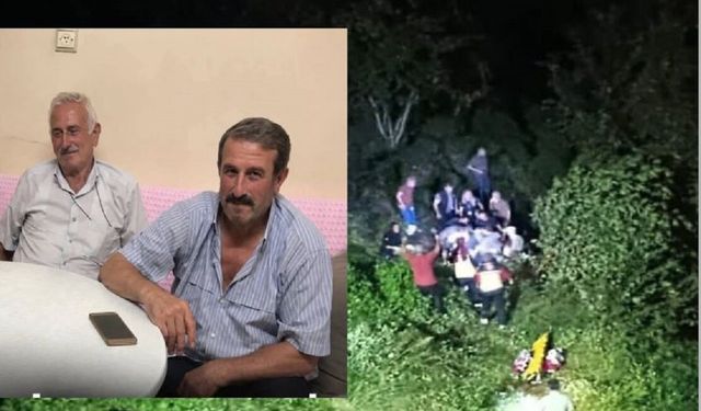 Kamyonet uçuruma yuvarlandı; ağabey ve kardeşi öldü, 1 kişi yaralandı