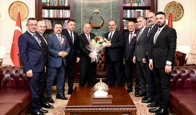 ANKESOB’dan Ankara Valisi Yakup Canbolat’a Ahilik Haftası ziyareti