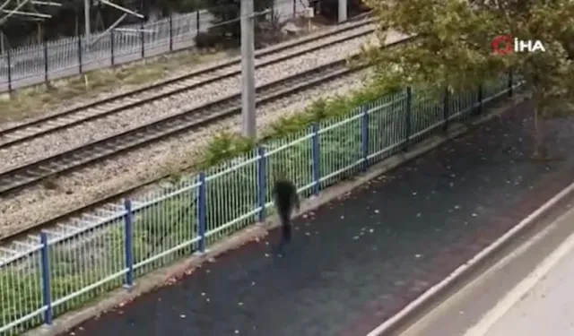 Kırıkkale'de denetimi gören sürücünün yaya numarası yaptı