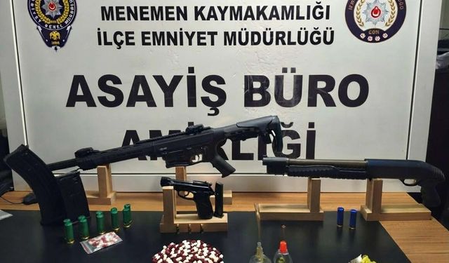 İzmir'de uyuşturucu operasyonu; 42 gözaltı