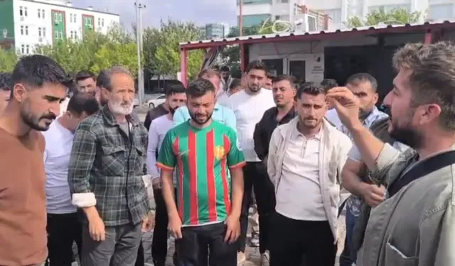 Diyarbakır Şehir Hastanesi şantiyesinde çalışan işçilerin eylemi 14. gününde