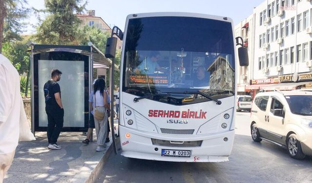 Edirne'de toplu ulaşıma zam