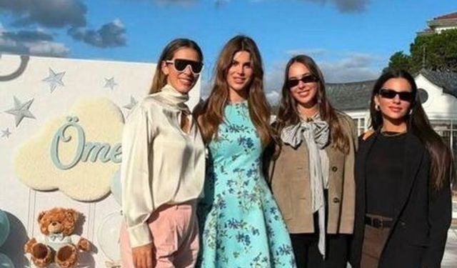 Sabancı yalısında Ömer bebek için görkemli kutlama!