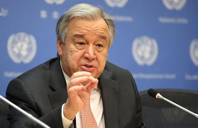 BM Genel Sekreteri Guterres, Gazze'de çatışmalara son verilmesini istedi