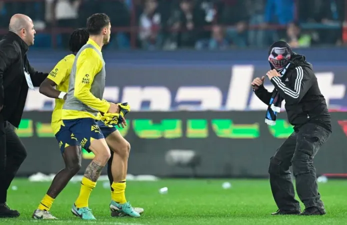 Olaylı Trabzonspor-Fenerbahçe derbisi: Batshuayi için yakalama kararı çıkarıldı!