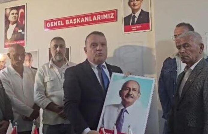 CHP parti binasından Kılıçdaroğlu’nun fotoğrafı indirildi