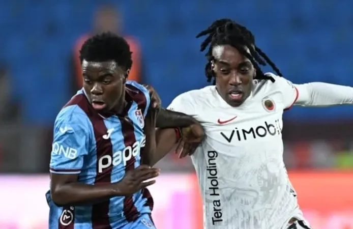 Trabzonspor'lu Olai'den olay paylaşım: Tepkilerden sonra sildi!
