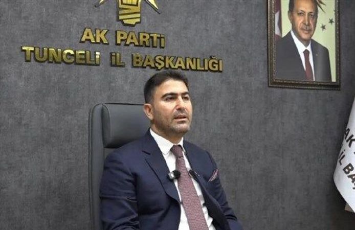 AK Parti Tunceli İl Başkanı Özer görevinden istifa etti
