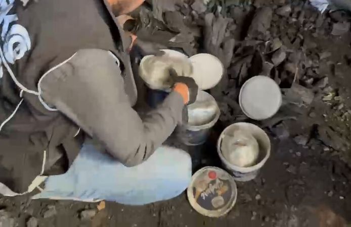 Ankara'da kömür yüklü TIR'da 1,5 kilo esrar ele geçirildi