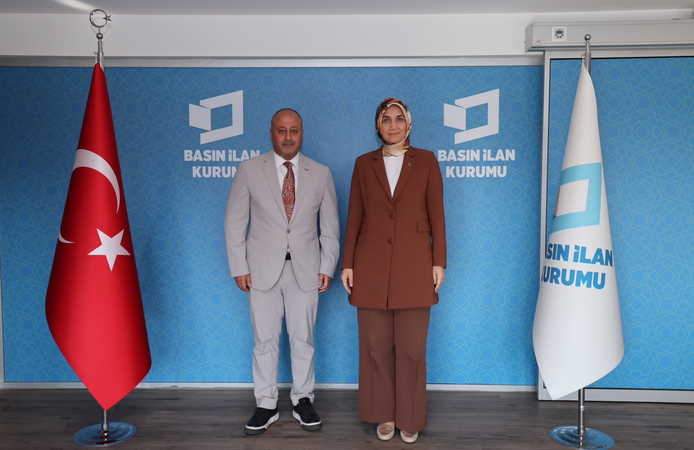 İçişleri Bakan Yardımcısı Kübra Güran Yiğitbaşı'ndan Basın İlan Kurumu Ankara Bölge Müdürlüğü'ne ziyaret