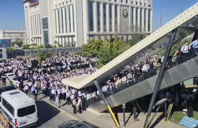 'Süleymancılar', Alihan Kuriş'in gözaltına alınmasını Ankara'da protesto etti!