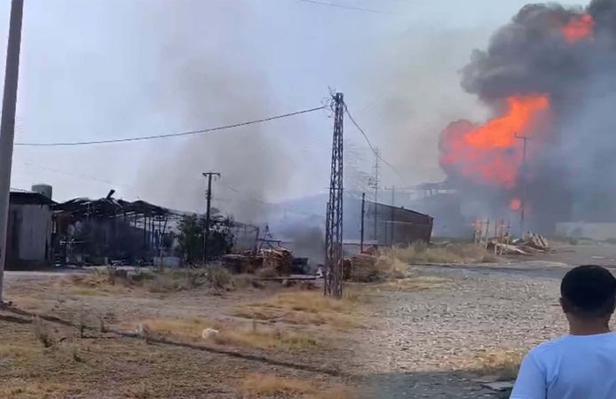 Manisa'da tüp dolum tesisinde patlama!