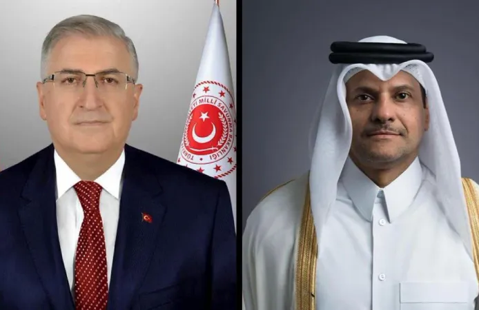 Bakan Güler, Katar Başbakan Yardımcısı Al Thani ile görüştü