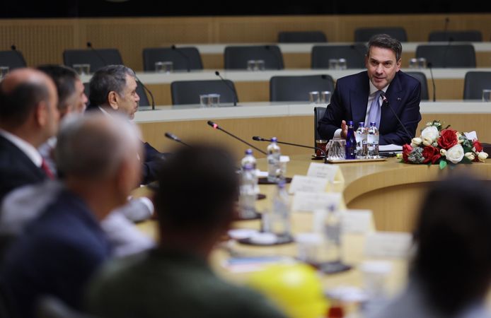 Bakan Alparslan Bayraktar, Doruk Madencilik işçilerini kabul etti