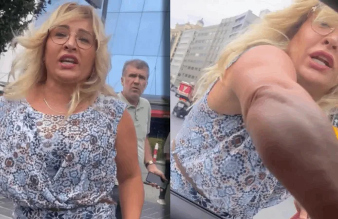 Şişli'de kadın sürücülerin yol kavgası: 'Kafanı kırarım' deyip camdan saldırdı