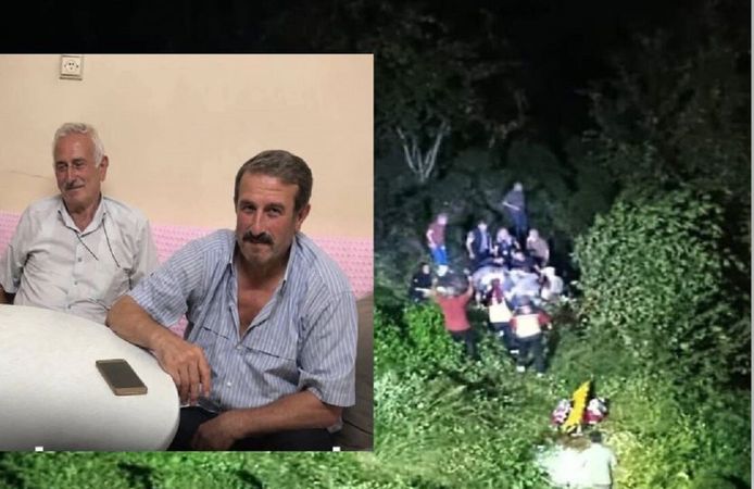 Kamyonet uçuruma yuvarlandı; ağabey ve kardeşi öldü, 1 kişi yaralandı