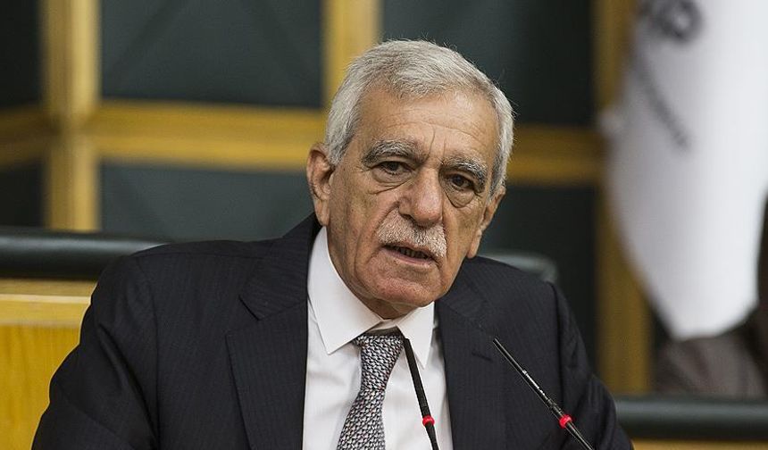 Ahmet Türk'ün hastalığı belli oldu; tedavisi Ankara'da devam ediyor