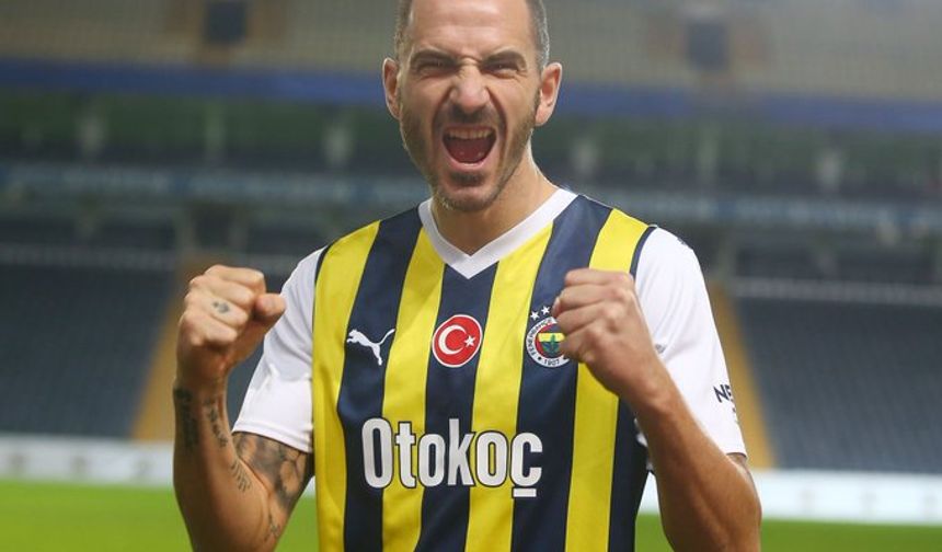 Fenerbahçe'de kadroya alınmayan Bonucci'den paylaşım