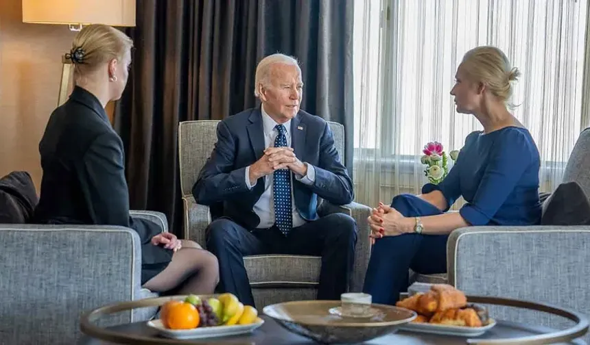 ABD Başkanı Biden, Aleksey Navalnıy'ın eşi ve kızıyla görüştü