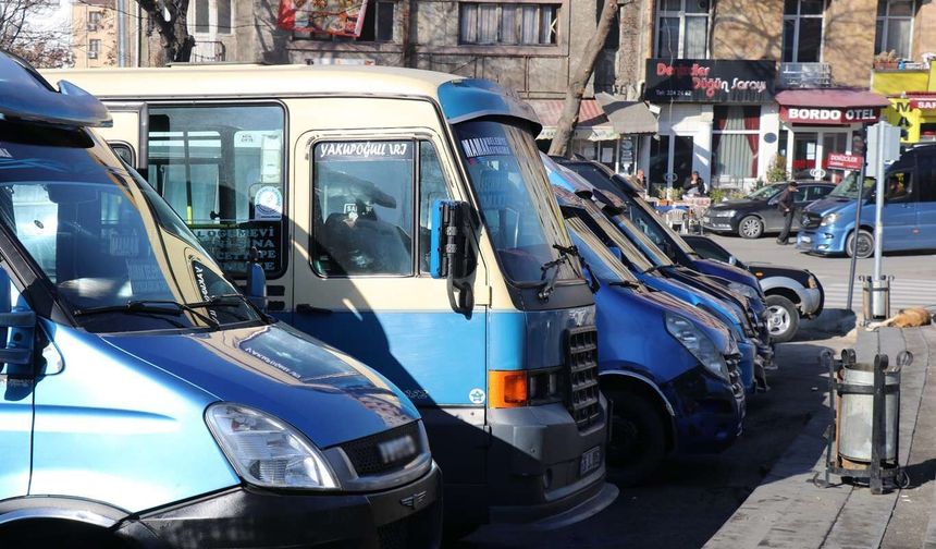 Ankara’da dolmuş ücretlerine zam!