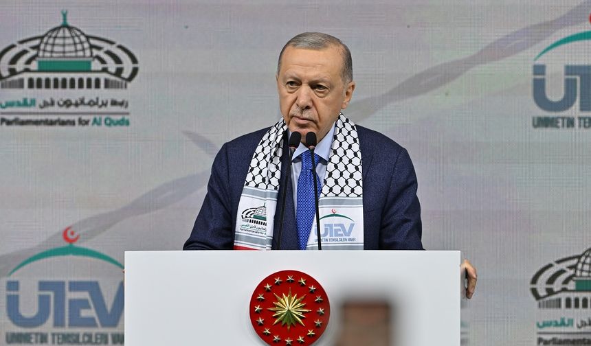 Erdoğan: Üzülerek söylüyorum; 2,5 milyarlık İslam dünyası Gazze imtihanını verememiştir