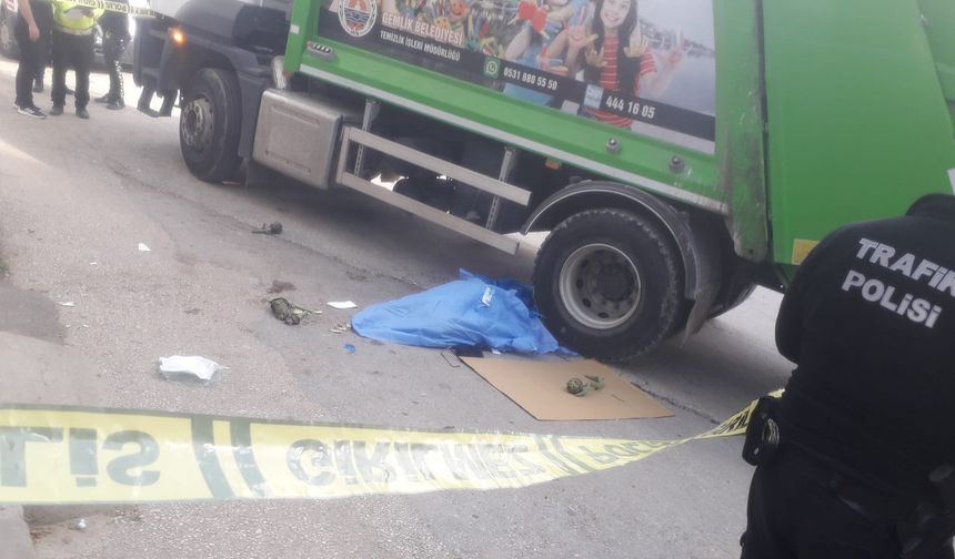 Çöp kamyonunun altında kalan Süreyya Ersevinç öldü