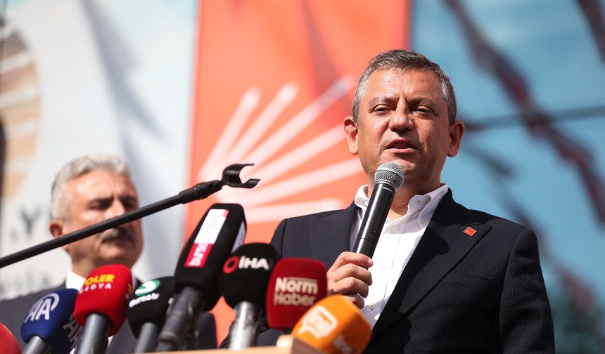CHP Genel Başkanı Özel: Suriye'yle barışı sağlayacağız, sığınmacı sorununu çözeceğiz