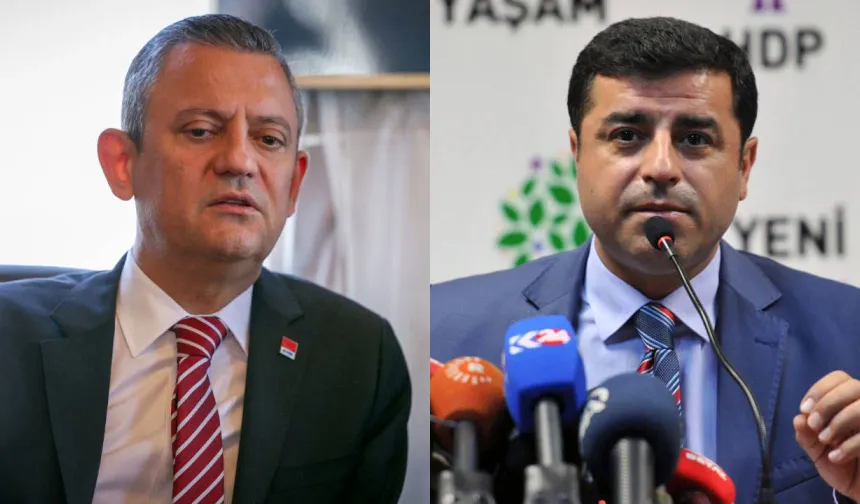 Toplumun yüzde 70’e yakını Özgür Özel’in, Demirtaş'ı ziyaretini doğru bulmuyor