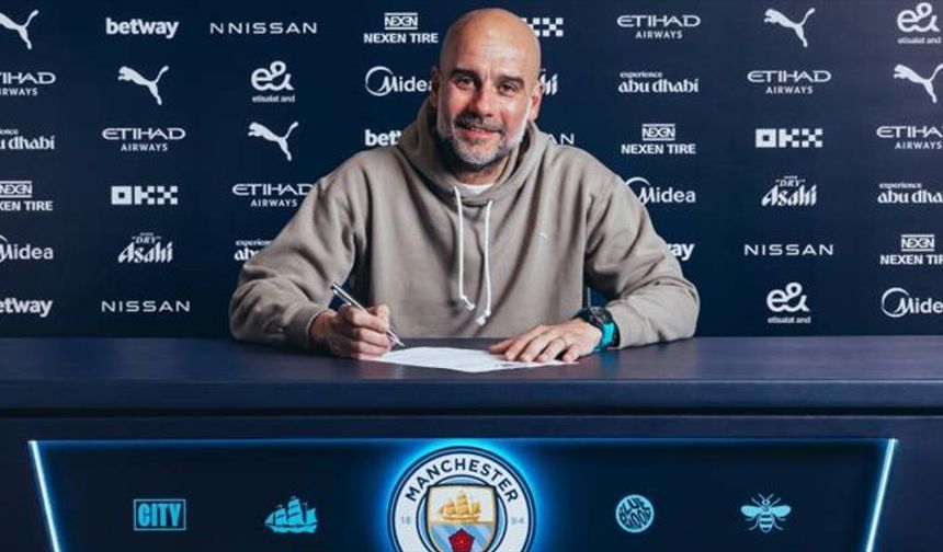 Pep Guardiola'nın yeni sözleşmesinin detayları ortaya çıktı