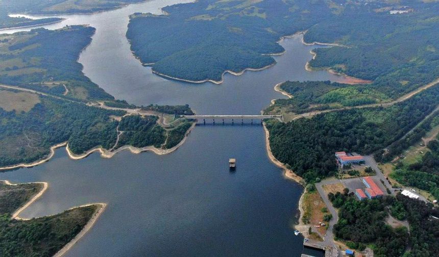 İstanbul'da barajların doluluk oranı yüzde 70'in altına düştü