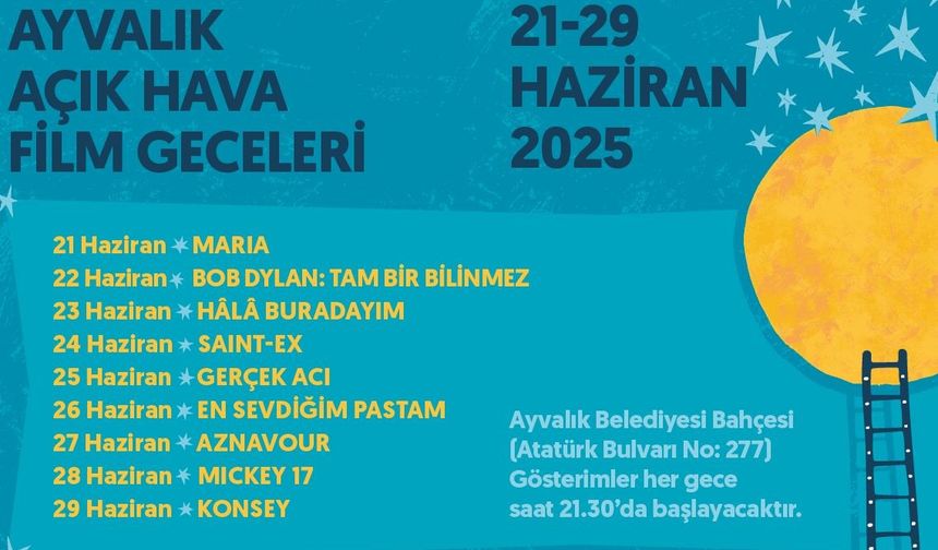 Ayvalık’ta Açık Hava Film Geceleri