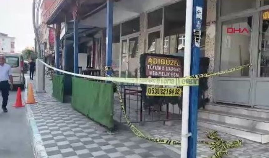 Kıraathanede ailesiyle tartışırken tabancasıyla, çiğ köfteciyi kalbinden vurdu