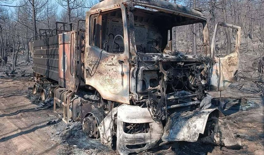 Eskişehir’de 10 orman işçisinin hayatını kaybettiği alanın fotoğrafları ortaya çıktı