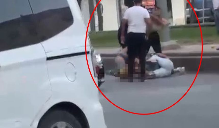 Batman’da genç kızların kavgası kamerada