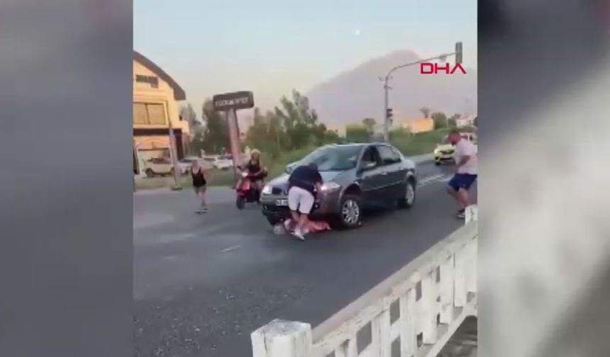 Alkollü sürücünün çarpıp üzerinden geçtiği turist hayatını kaybetti