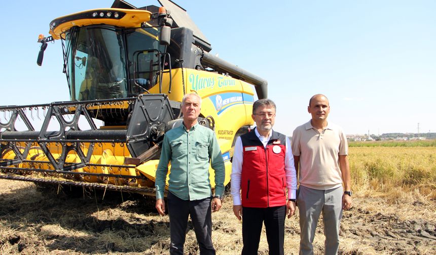 Bakan Yumaklı: Pirinç ihtiyacının yüzde 72'sini kendi topraklarımızda üretiyoruz
